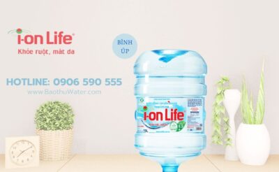 nước ion life 19l bình úp